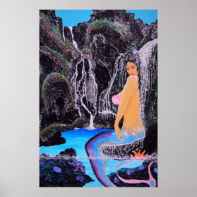 Mermaid grotto shower  poster (Front)