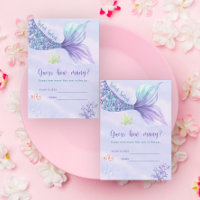 Mermaid Guess how many fish are in the jar