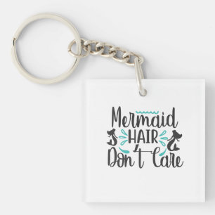 Mermaid Hair Don Care Key Ring