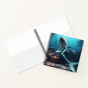 Mermaid Hardcover Notebook