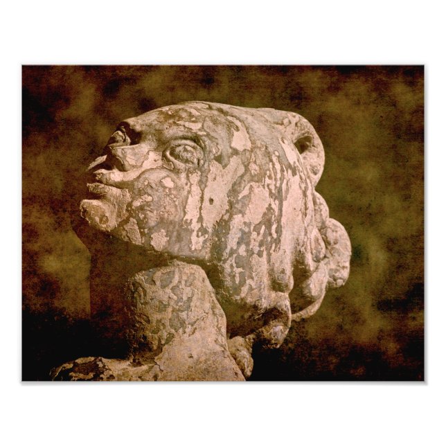 Mermaid Headshot Photo Print (Front)