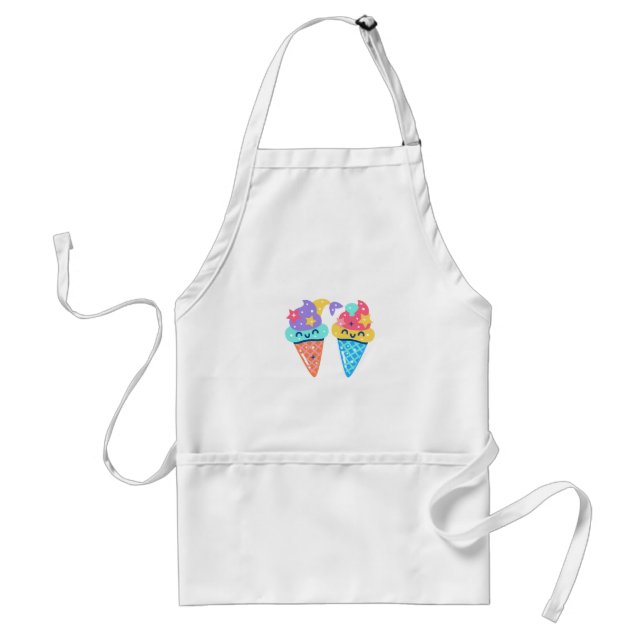 Mermaid icecream standard apron (Front)