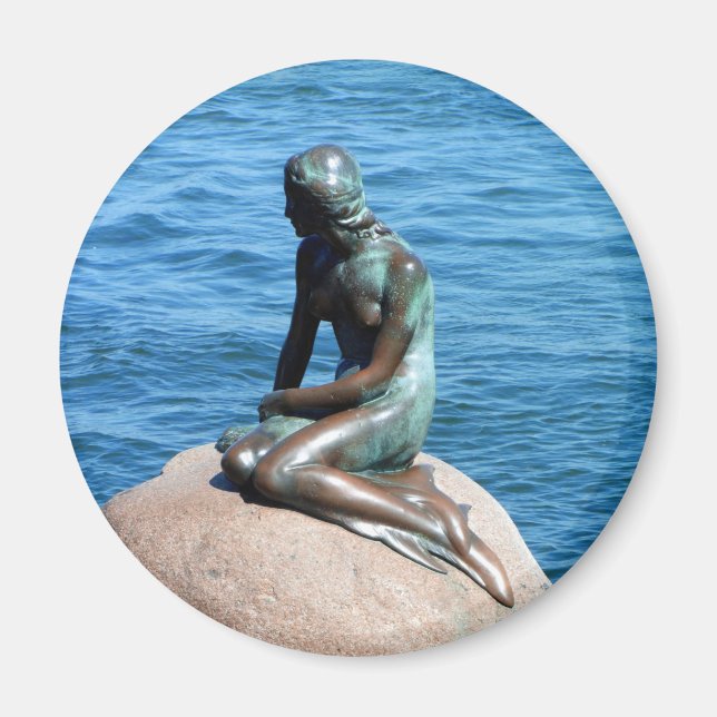 Mermaid in Denmark Magnet (Front)
