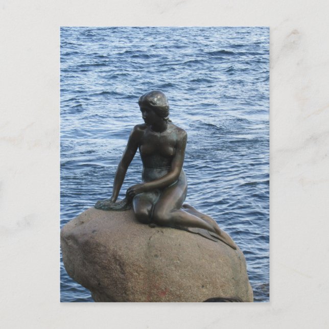 Mermaid in Denmark Postcard (Front)