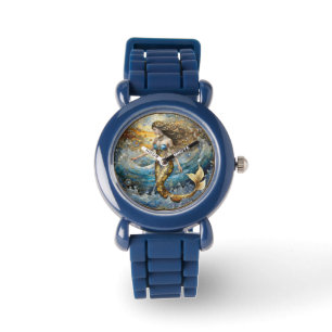 Mermaid in the Ocean Waves Watch