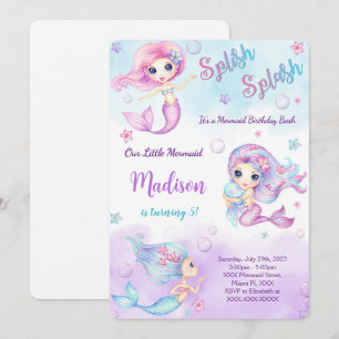 Mermaid Invitation