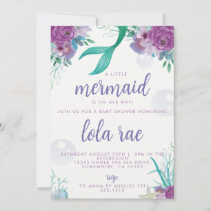 MERMAID INVITATION