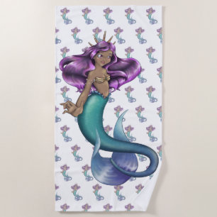 Mermaid Iole Beach Towel