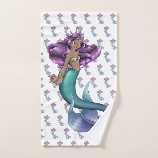 Mermaid Iole Hand Towel (Hand Towel)