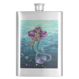 Mermaid Iole Hip Flask