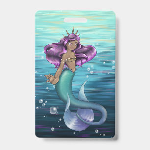 Mermaid Iole ID Badge