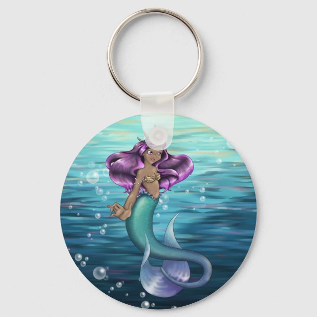 Mermaid Iole Key Ring (Front)