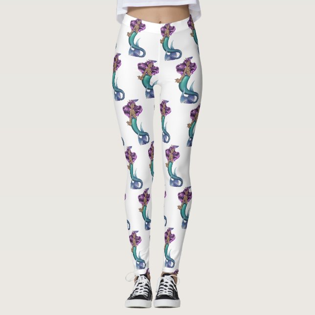 Mermaid Iole Leggings (Front)