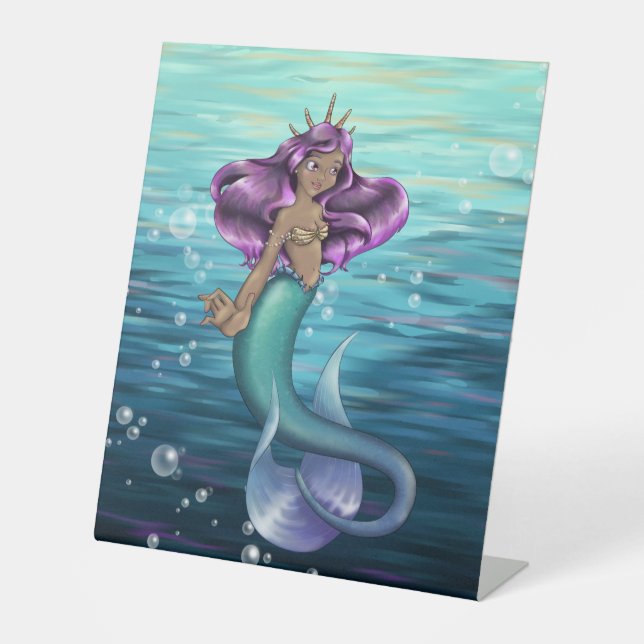 Mermaid Iole Pedestal Sign (Front)