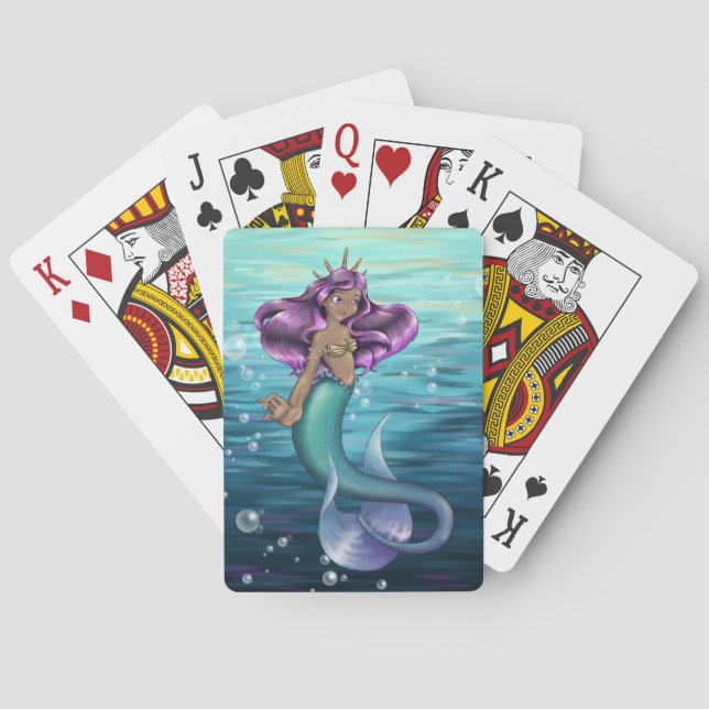 Mermaid Iole Playing Cards (Back)