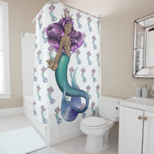 Mermaid Iole Shower Curtain