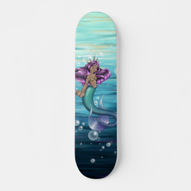 Mermaid Iole Skateboard (Front)
