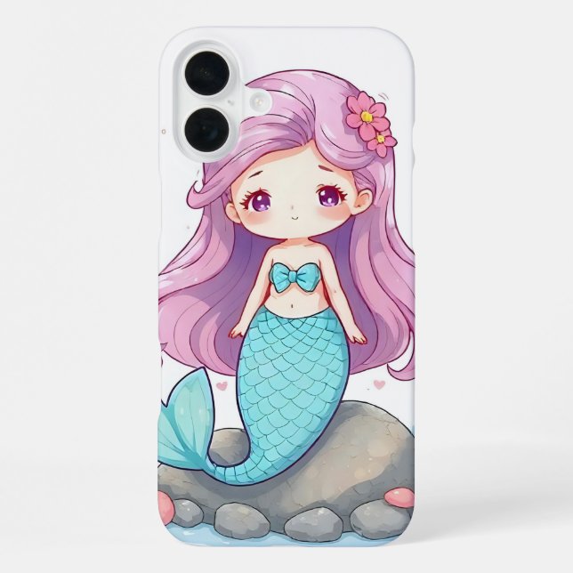 Mermaid iPhone Case (Back)