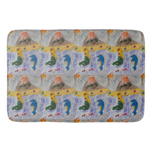 Mermaid Island Bath Mat