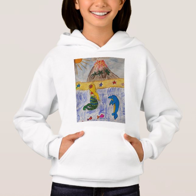 Mermaid Island Hoodie (Front)