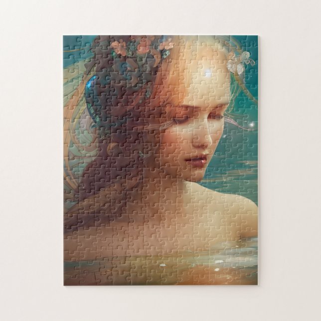 Mermaid Jigsaw Puzzle (Vertical)