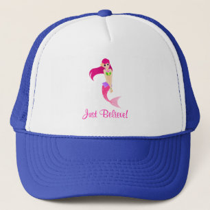 Mermaid Just Believe Trucker Hat