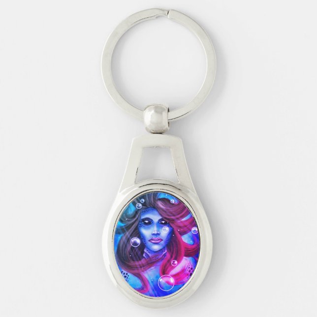 Mermaid  key ring (Front)