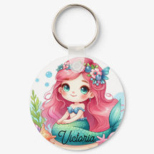 Mermaid keychain