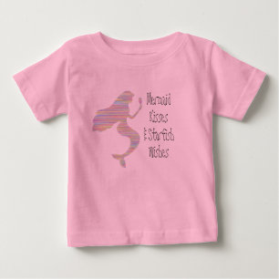Mermaid Kisses Graphic Tee for Kids