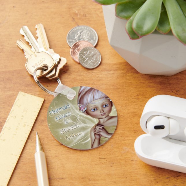 Mermaid Kisses Key Ring (Desk)
