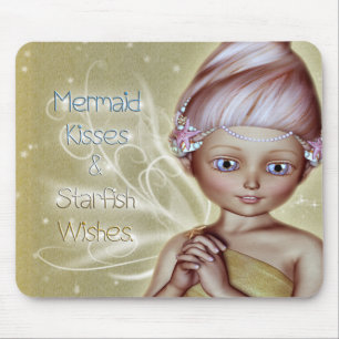 Mermaid Kisses Mouse Pad