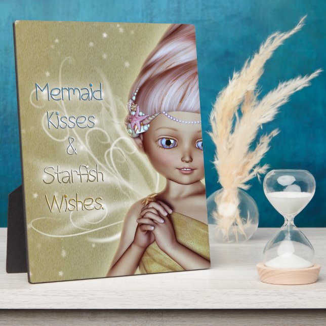 Mermaid Kisses Plaque (Side)