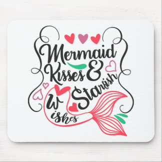 Mermaid Kisses Starfish Wishes Mouse Pad