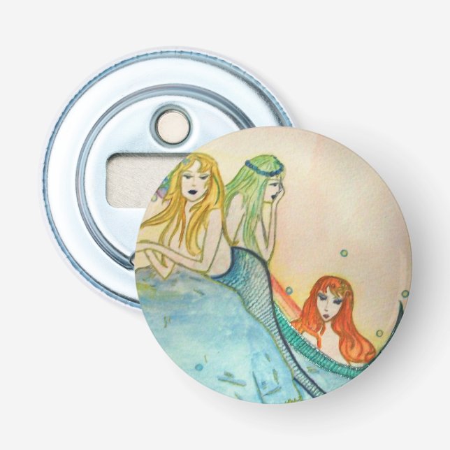 Mermaid Lagoon Bottle Opener (Front)