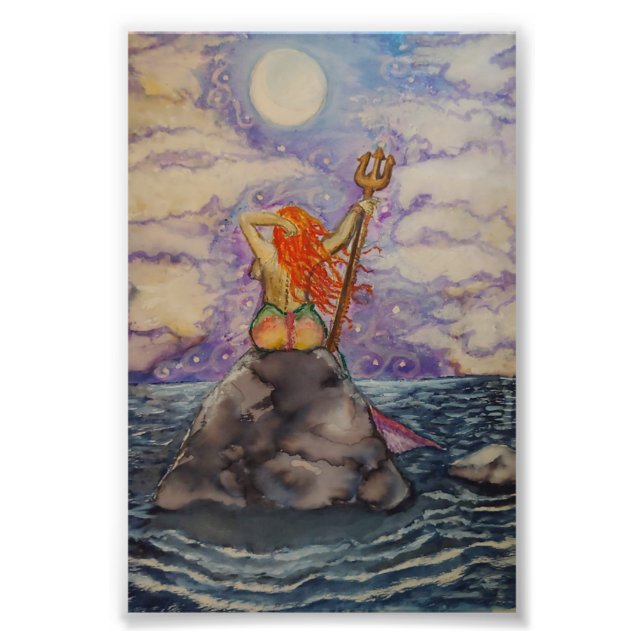 Mermaid: Last Star on the right Photo Print (Front)