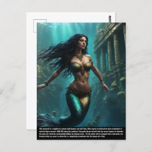 Mermaid Legend Postcard