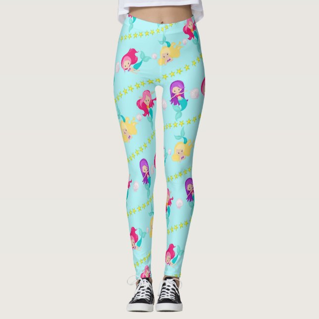 Mermaid Leggings (Front)