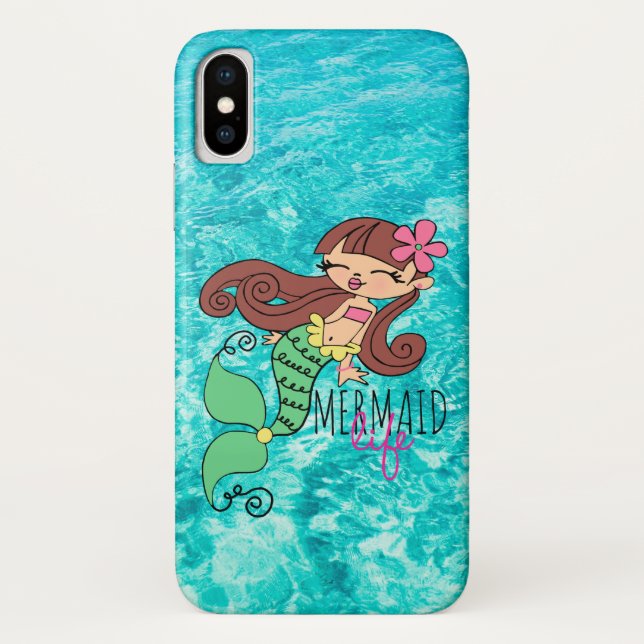 Mermaid Life  Phone Case (Back)