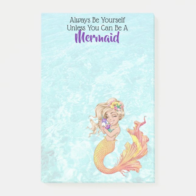Mermaid Life Post-it Notes (Front)