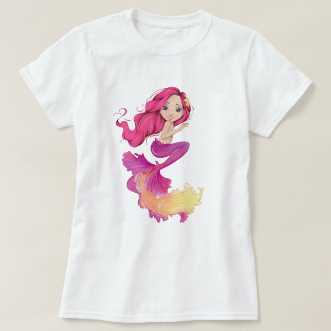 Mermaid Life T-Shirt (Design Front)