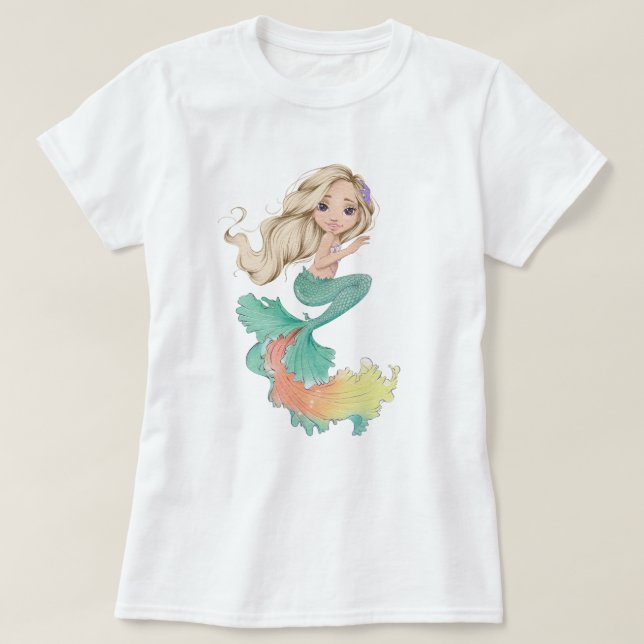Mermaid Life T-Shirt (Design Front)