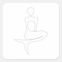 Mermaid Line Drawing