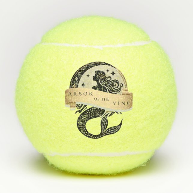 Mermaid Logo Tennis Ball (Front)