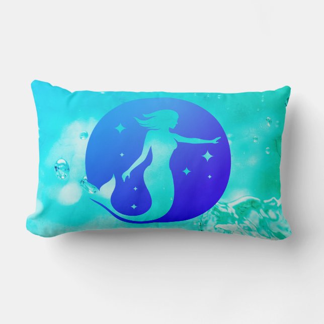 Mermaid Lumbar Cushion (Front)