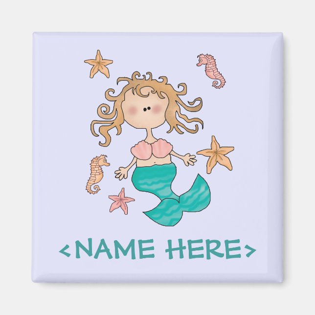 Mermaid Magnet (Front)