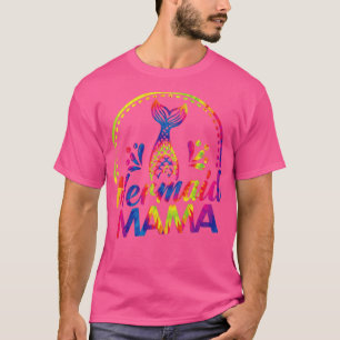 Mermaid Mama Birthday Squad Party Mum Gifts T-Shirt