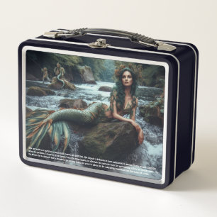Mermaid Metal Lunch Box
