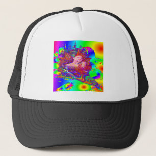 Mermaid metamorphosis trucker hat