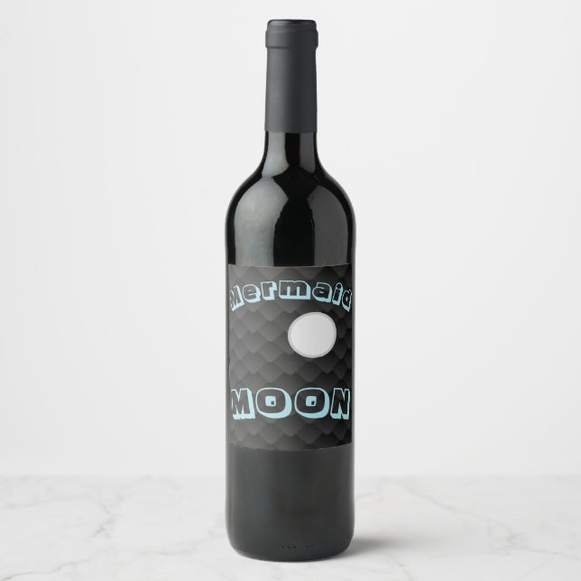 Mermaid Moon Bottle Label (Front)