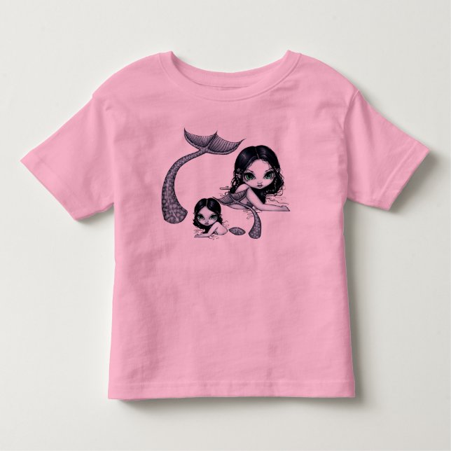 Mermaid Mother and Child Shirt (Front)